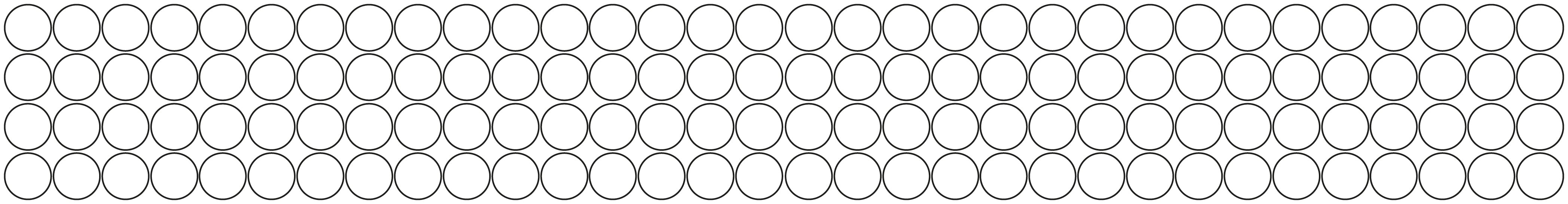 3M White/Silver Reflective Circles - 1m Roll 30mm Circles