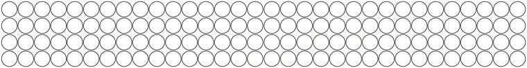 3M White/Silver Reflective Circles - 1m Roll 30mm Circles