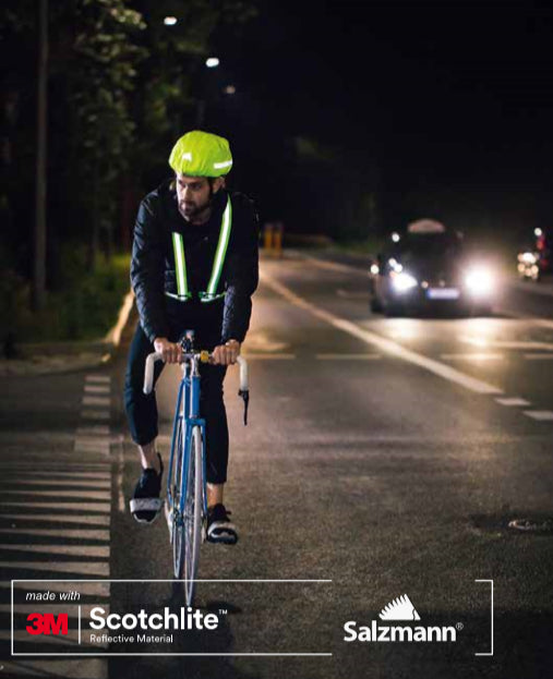 Salzmann 3M Scotchlite Reflective Cross Belt - Fluorescent Pink