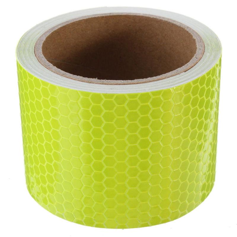 High Intensity Reflective Tape Fluorescent Yellow 100mm*13m