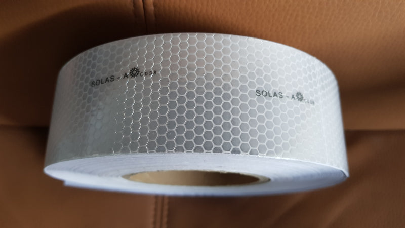 SOLAS Reflective Tape 25mm or 50mm x Various Lengths