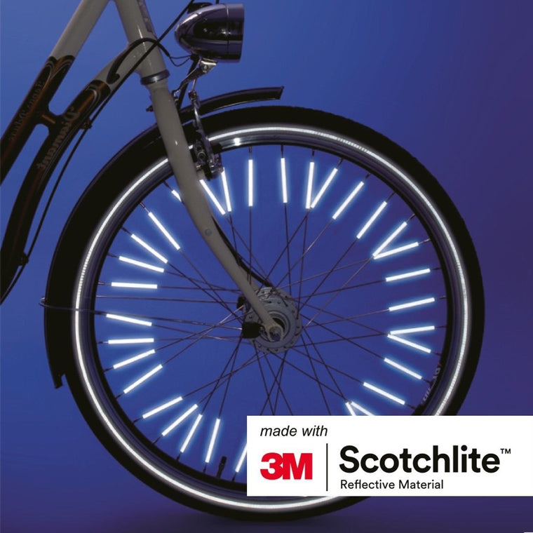 Salzmann 3M Scotchlite Reflective Spoke Reflector Clips