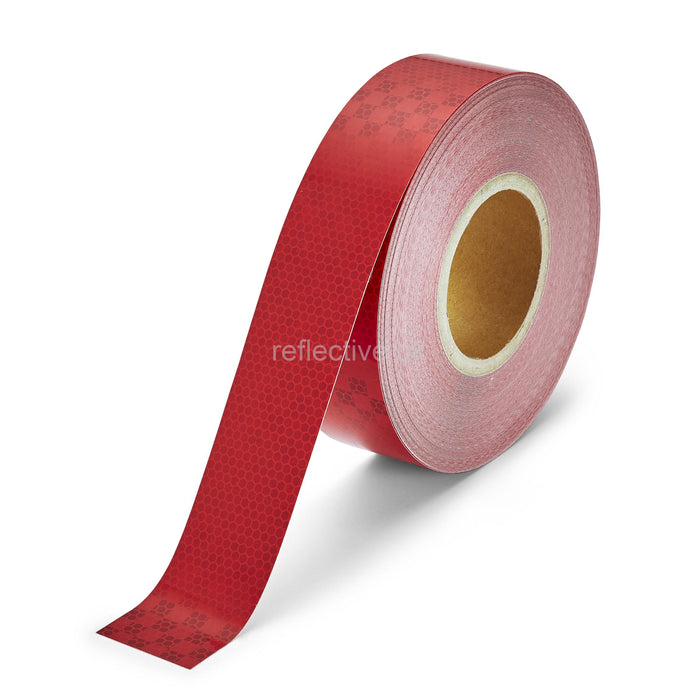 High Intensity Refelctive Tape (Red & White 100mm)