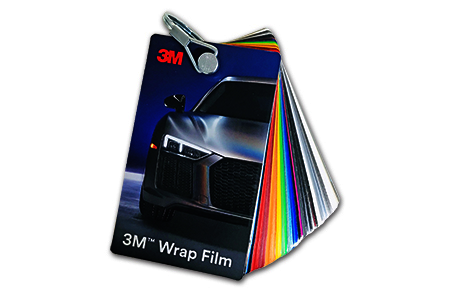3M 2080 Wrapping Film - Swatch Sample Book