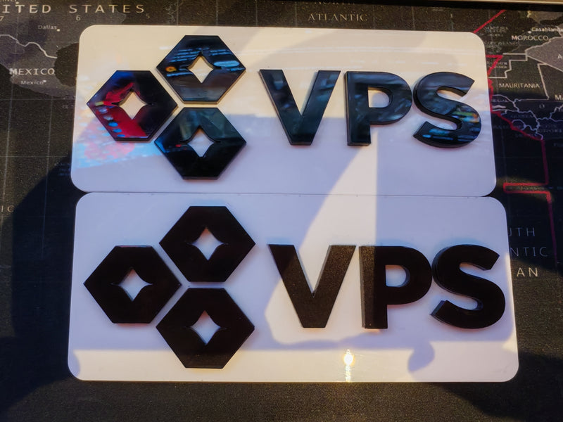 VPS Acrylic Logos (x2)