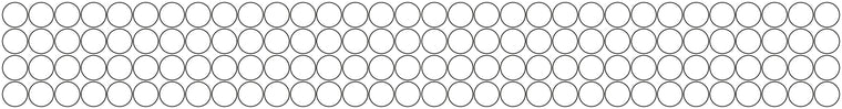 3M White/Silver Reflective Circles - 1m Roll 30mm Circles