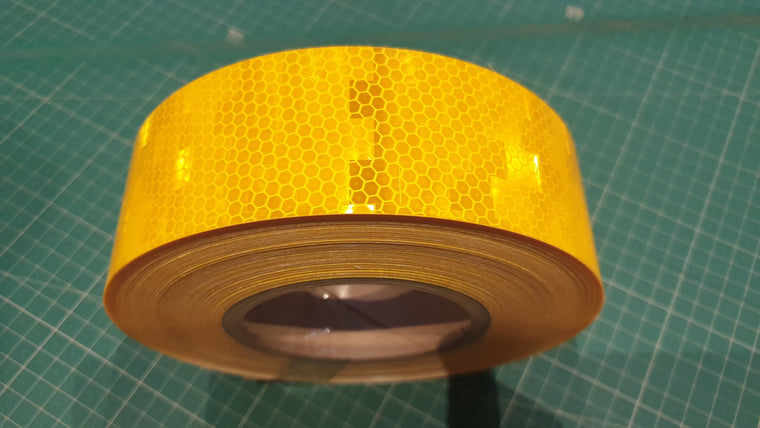 Yellow Hi Vis Reflective Tape