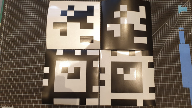 QR Codes 4x 240*240mm