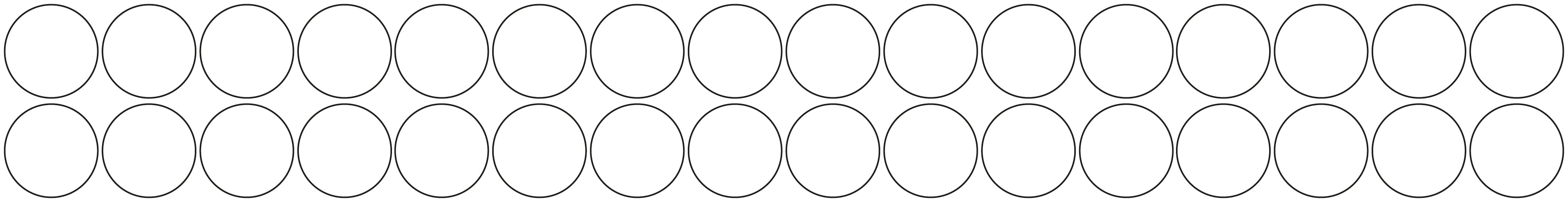 3M White/Silver Reflective Circles - 1m Roll 60mm Circles