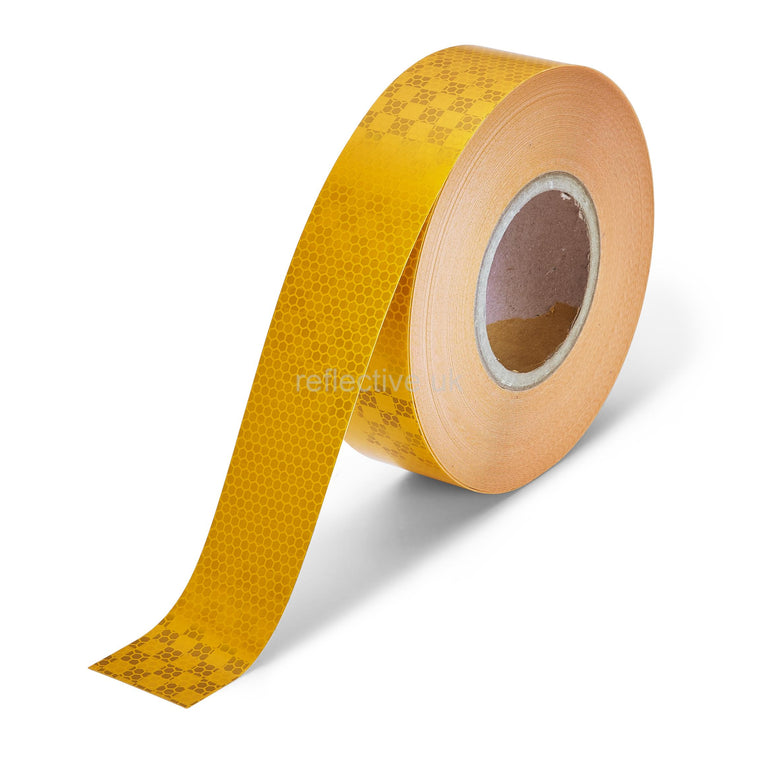 15 Rolls - High Intesity Reflective Tape Yellow/Gold