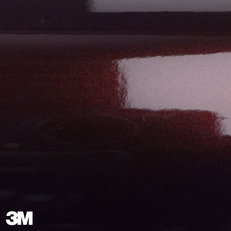 3M 2080-GP99 Gloss Black Rose 1524mm*10m