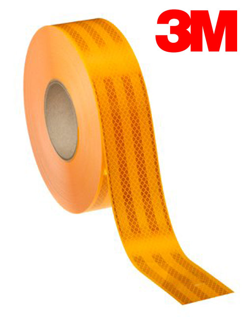 3M Diamond Grade Conspicuity Marking Red/Yellow Lorry Reflective