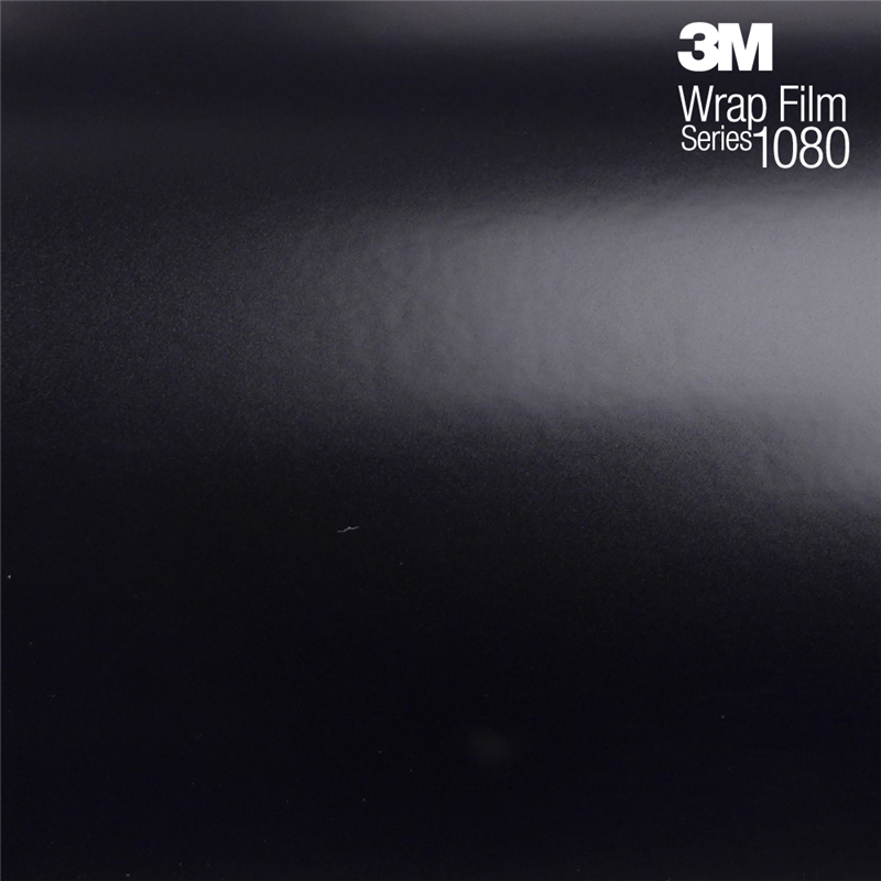 3M Satin Black Vinyl