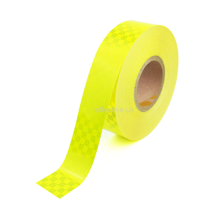 High Intensity Prismatic Tape - Fluorescent Yellow Green 200mm*45.7m