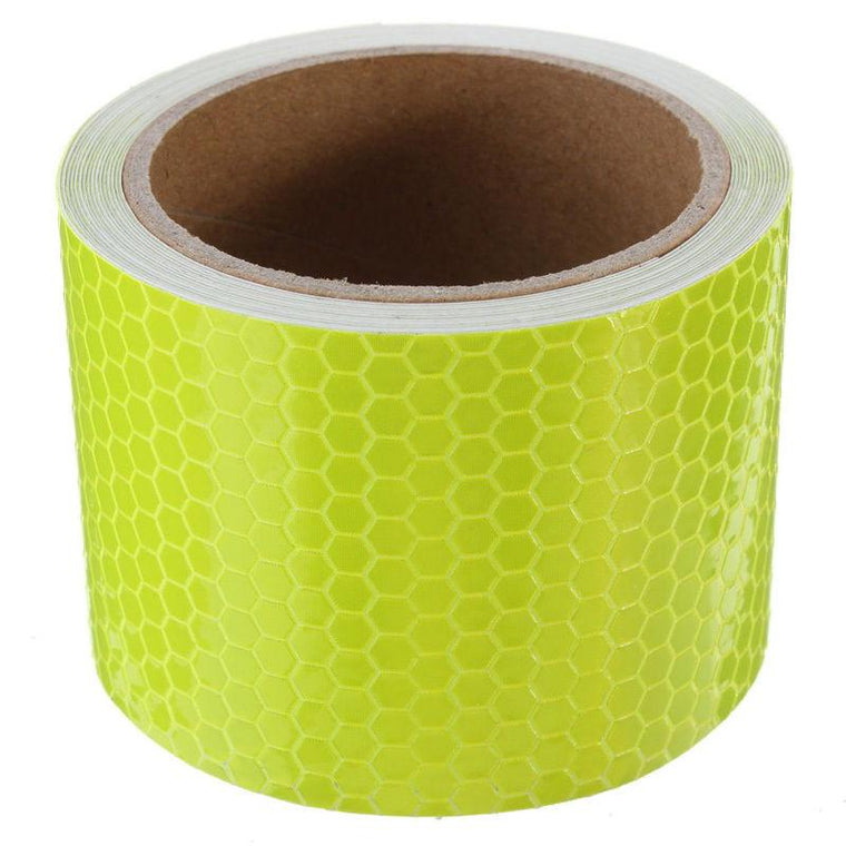 High Intensity Reflective Tape Fluorescent Yellow 100mm*13m