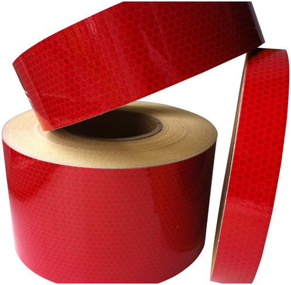 Red Reflective Tape - 25mm*56m – Reflective Supplies