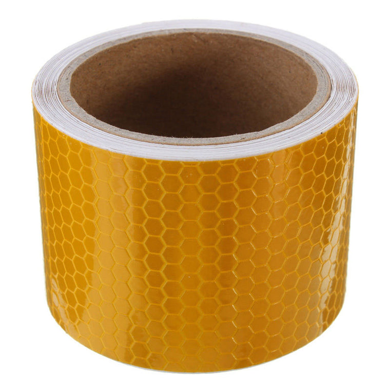 3x High Intensity Reflective Tape - ORANGE / GOLD 50mm*45.7m