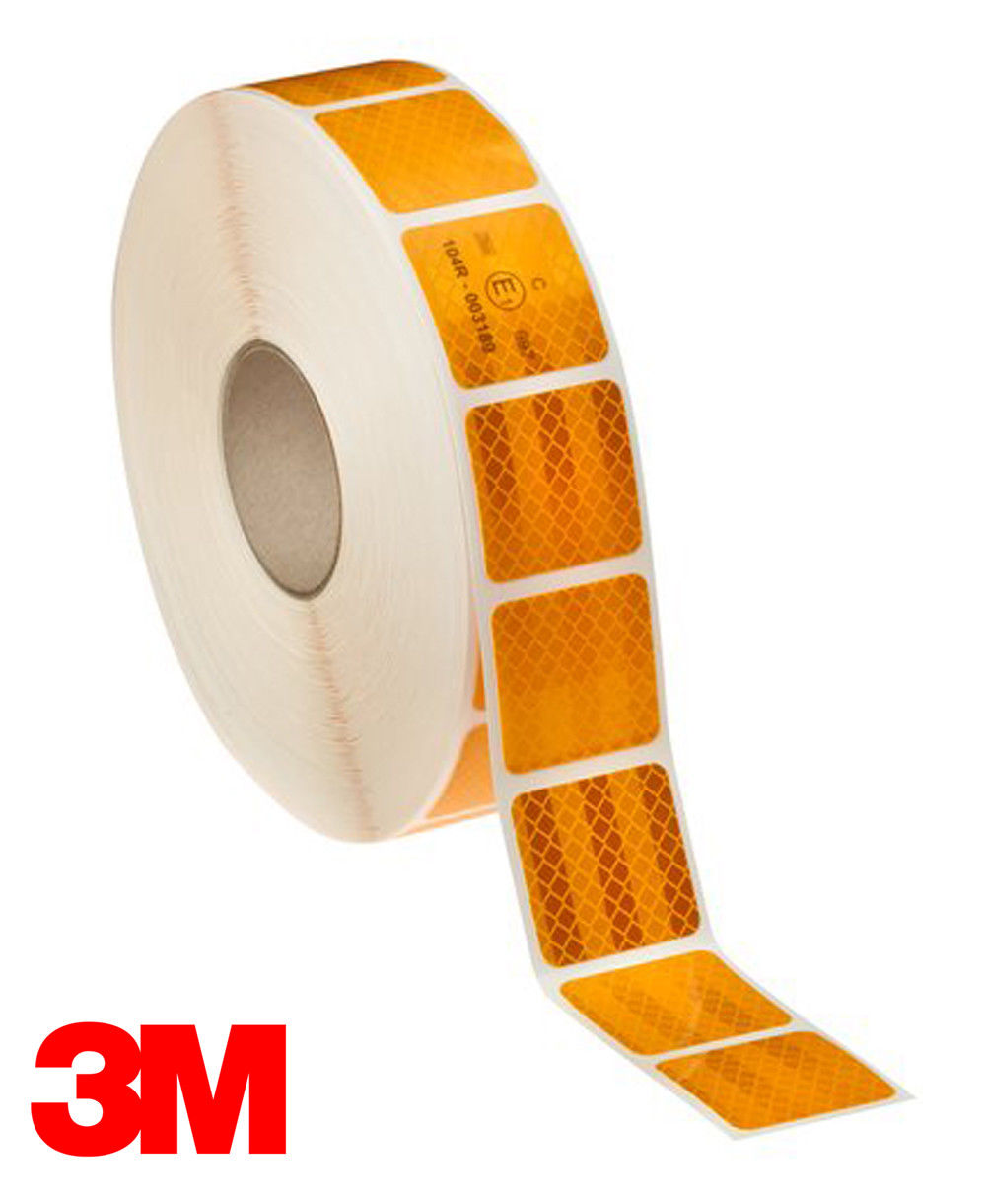 3M 987s Yellow Conspicuity Tape - Segmented