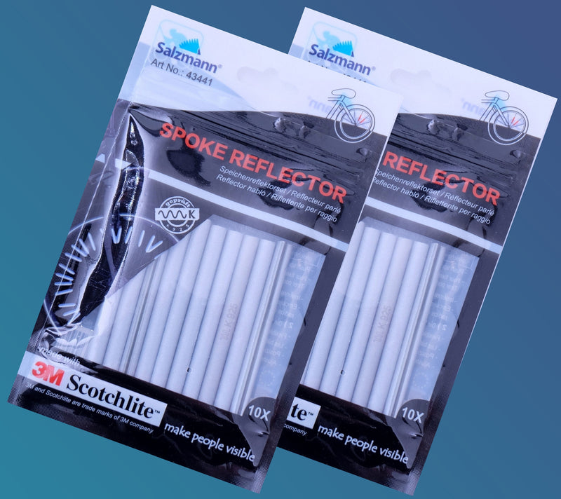 Reflective Clips Salzmann 3M Scotchlite Reflective Spoke Reflector Clips – Reflective ...